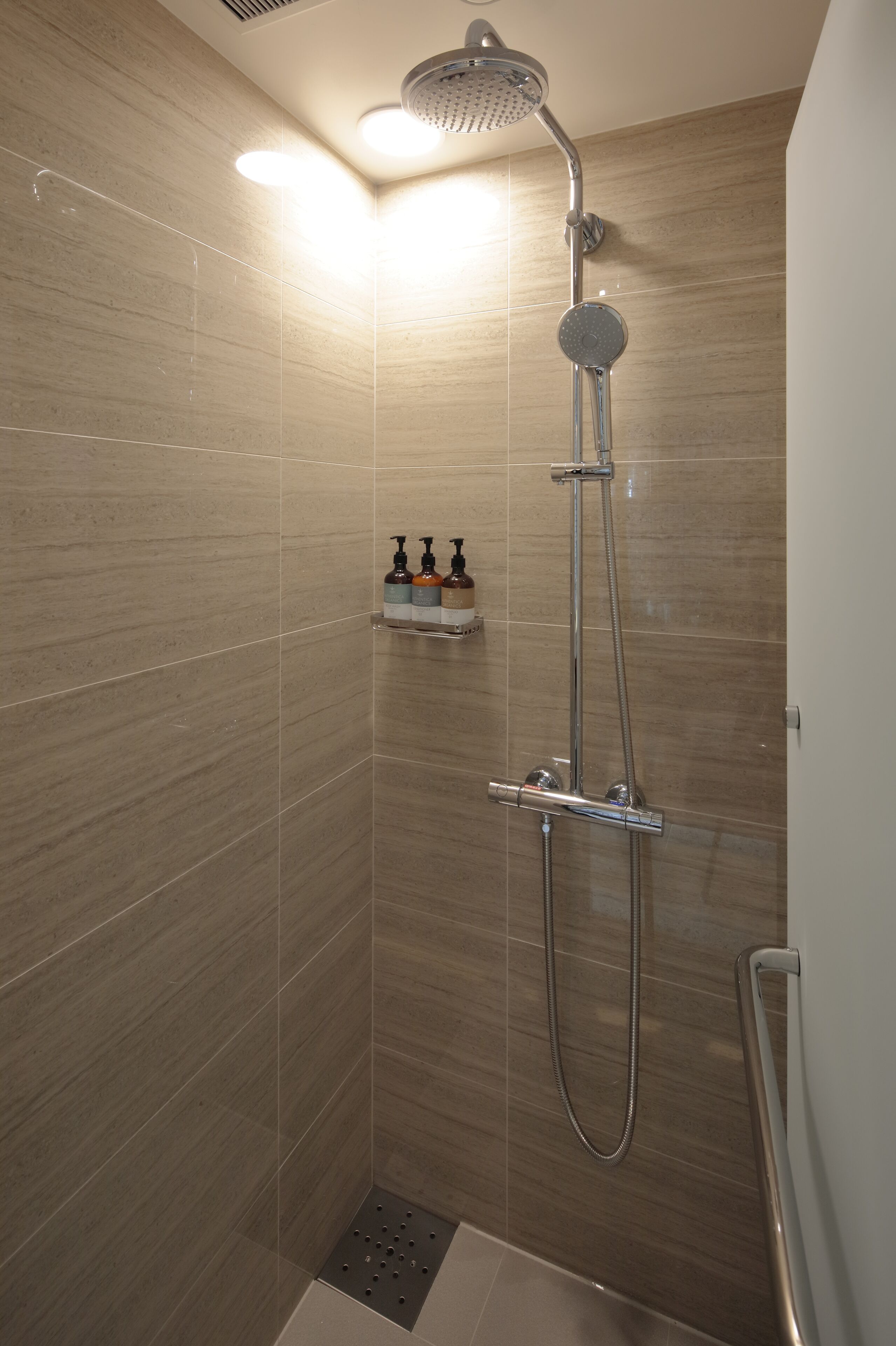 free toiletries, hair dryer, slippers, electronic bidet