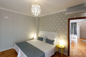 In-room safe, desk, laptop workspace, blackout curtains