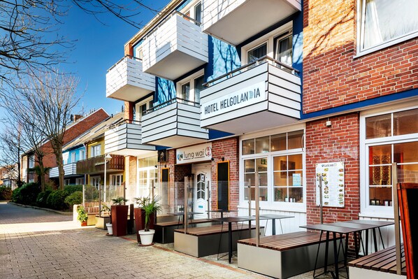 Façade de l’hébergement