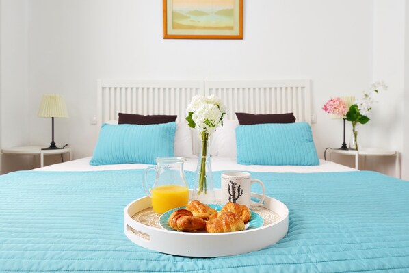 2 chambres, bureau, lit parapluie, Wi-Fi gratuit