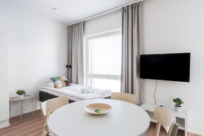 Appartement Standard, 1 chambre, balcon | 1 chambre, espace de travail pour ordinateurs portables