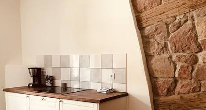 Modern apartment in a renovated 18th century historic landmark