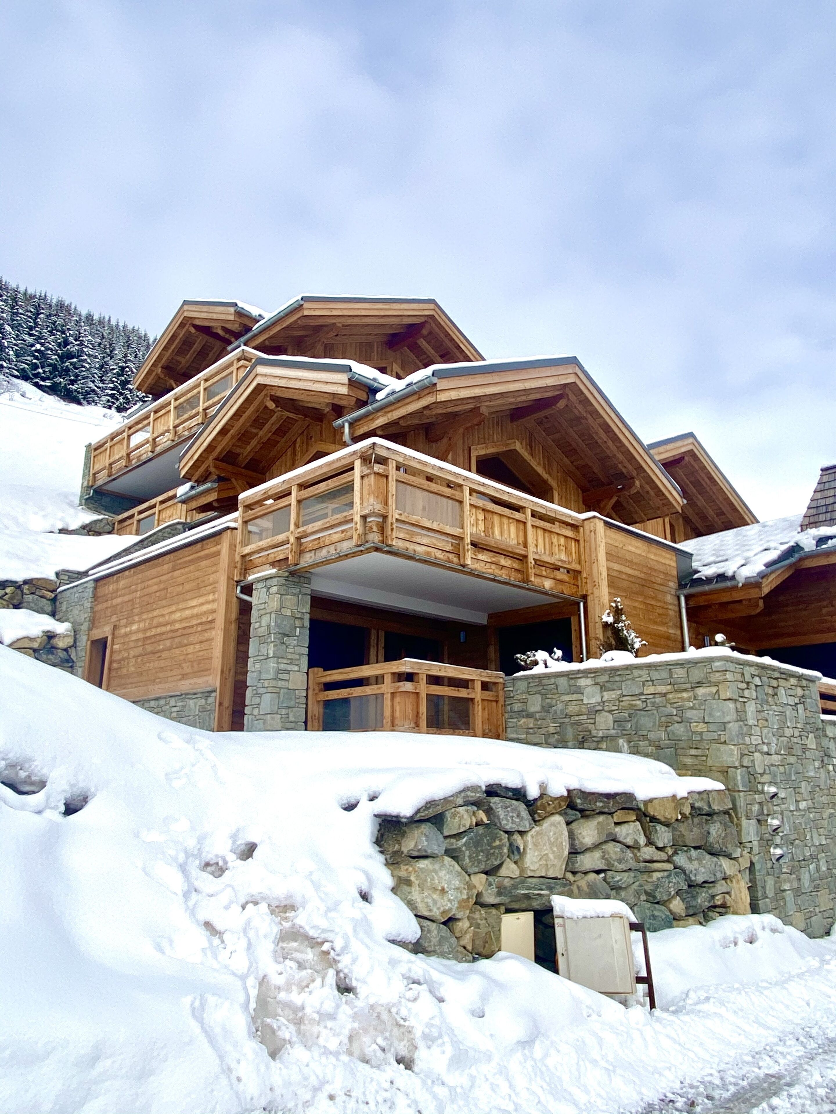 Vue du « Chalet de Lucie »