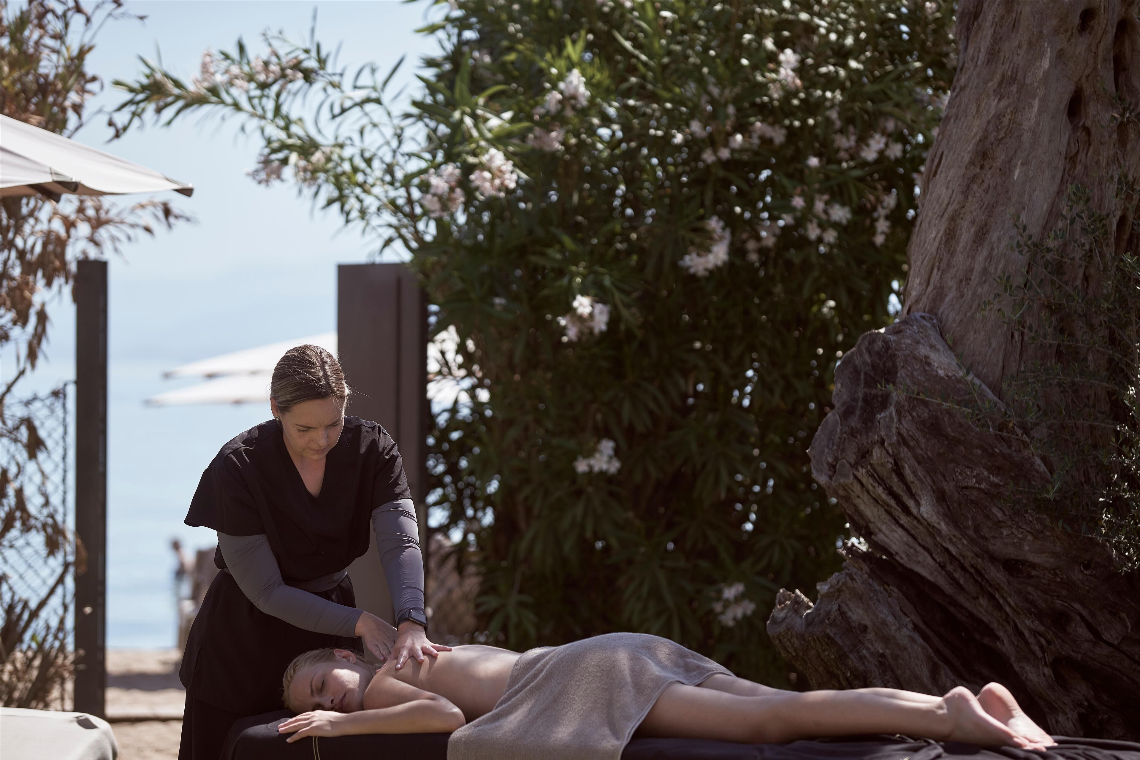 couples treatment room(s), sauna, body treatments, hot stone massages