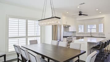 Dishwasher, dining tables