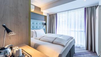 Standard-Doppel- oder -Zweibettzimmer | Schallisolierte Zimmer, kostenloses WLAN, Bettwäsche