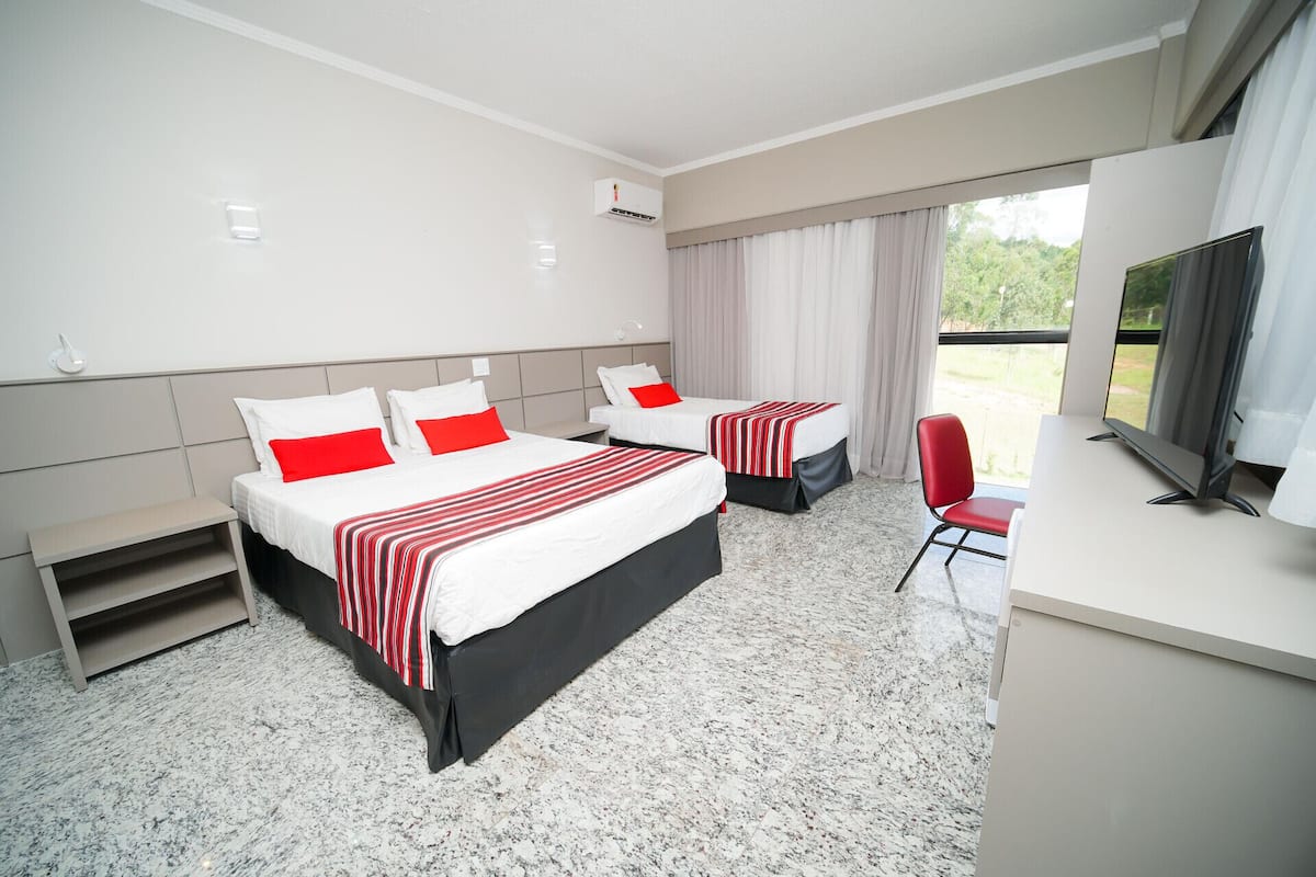 In-room safe, desk, laptop workspace, soundproofing