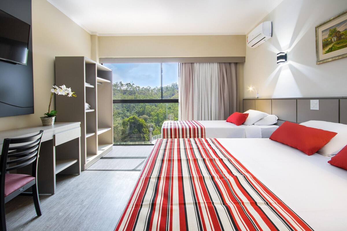In-room safe, desk, laptop workspace, soundproofing