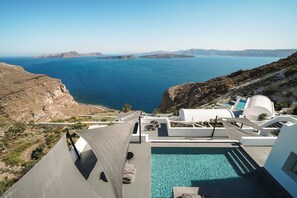 Terrace/patio - Santonero - The Philoxenia Project (Santorini)