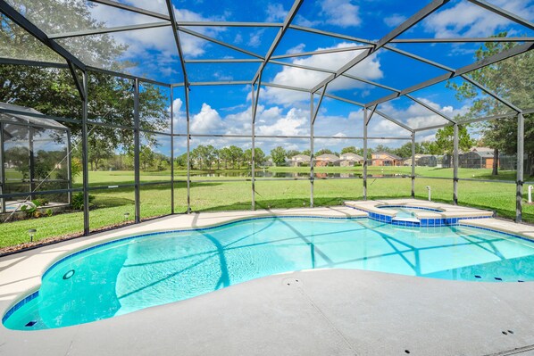 Außenpool, beheizter Pool