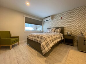 1 soverom, strykejern/-brett, wi-fi (inkludert) og sengetøy