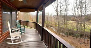 Terrace/patio - Special $100 Discount, 4/3 on a Byers Creek,Hot Tub (Young Harris)