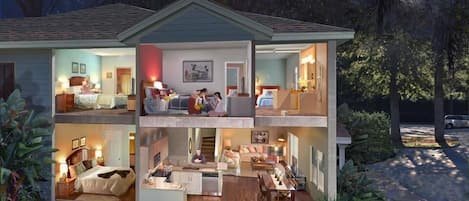 Apartment, Multiple Beds (Lucaya 4 Bedrooms 3 Baths Family Frie) | Exterior