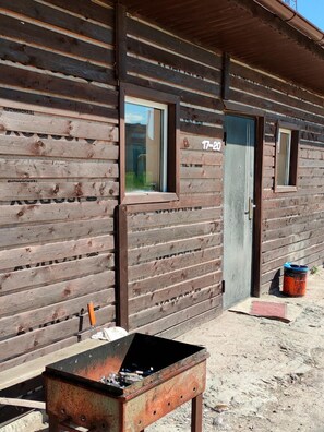 Façade de l’hébergement