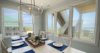 New Construction, Oceanfront Duplex with Incredible Views! 4BR/3.5BA