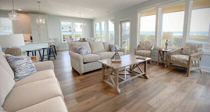 New Construction, Oceanfront Duplex with Incredible Views! 4BR/3.5BA