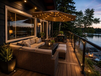 Luxury Waterfront Estate with Heated Pool, Hot Tub and Dock