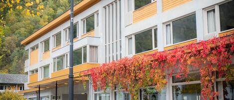 Fassade der Unterkunft