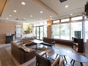 Sala de estar en el lobby