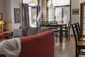 Televisio, takka, DVD-soitin