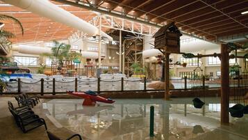 Indoor pool, outdoor pool
