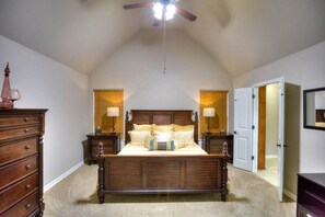 4 bedrooms, iron/ironing board, travel crib, WiFi