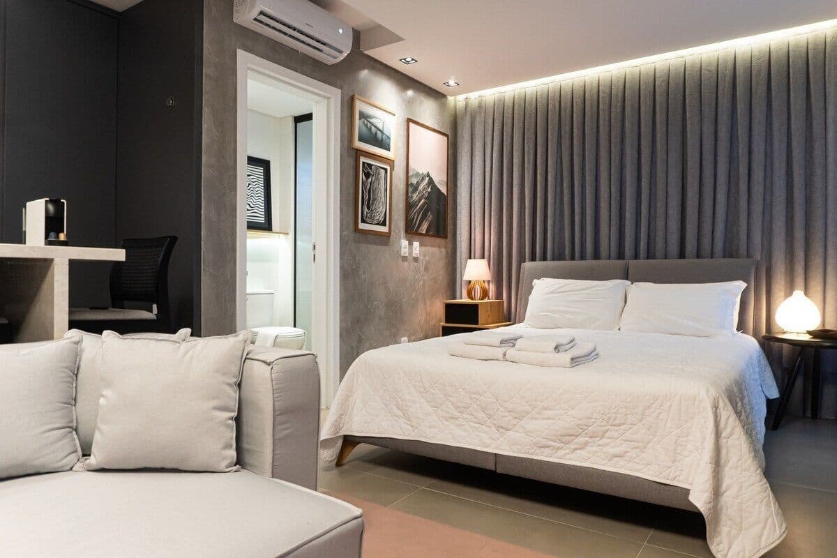 Design Apartment | 1 bedroom, individually decorated, iron/ironing board, free WiFi