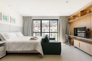 時尚公寓 | 1 間臥室、獨特裝潢、熨斗/熨衣板、免費無線上網