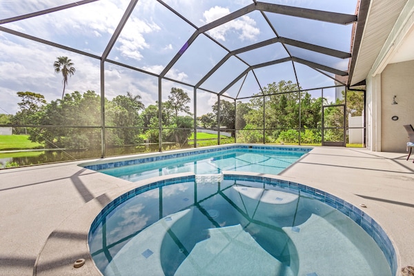 Heated pool and hot tub