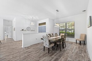 Dining -  Large pool/spa home minutes from beach with arcade games and canal for fishing. (Bradenton)