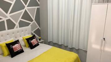 1 bedroom, iron/ironing board, free WiFi, bed sheets