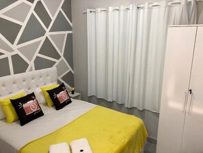 1 bedroom, iron/ironing board, free WiFi, bed sheets