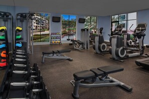Fitness facility - Spring Getaway in Hilton Head, SC @ Marriott's Barony Beach Club (5/2/21-5/9/21) (Hilton Head)