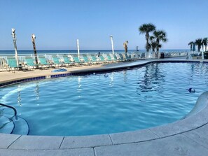 Beheizter Pool