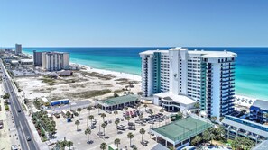 Exterior - Stunning Beach Retreat! Beachfront Condo/Spectacular Balcony-Beach Service! Pool (panama city beach)