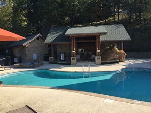 Indoor pool, outdoor pool