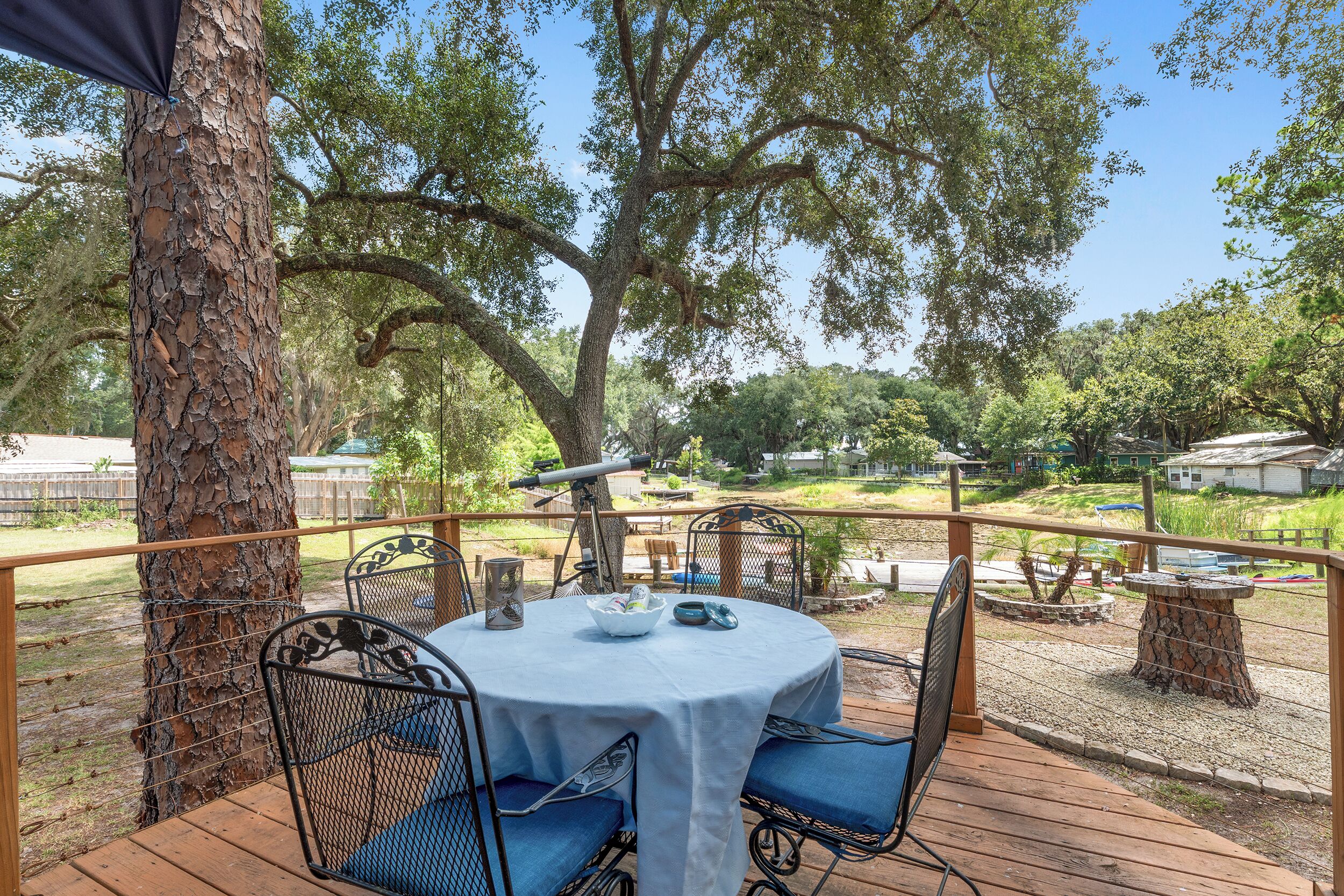 Restauration en plein air