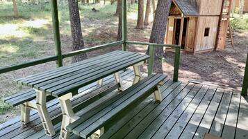 Opções para refeição ao ar livre