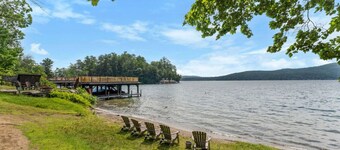 	Lake George Chalet • Beach Access • Fire Pit • Sleeps 8• Pet friendly