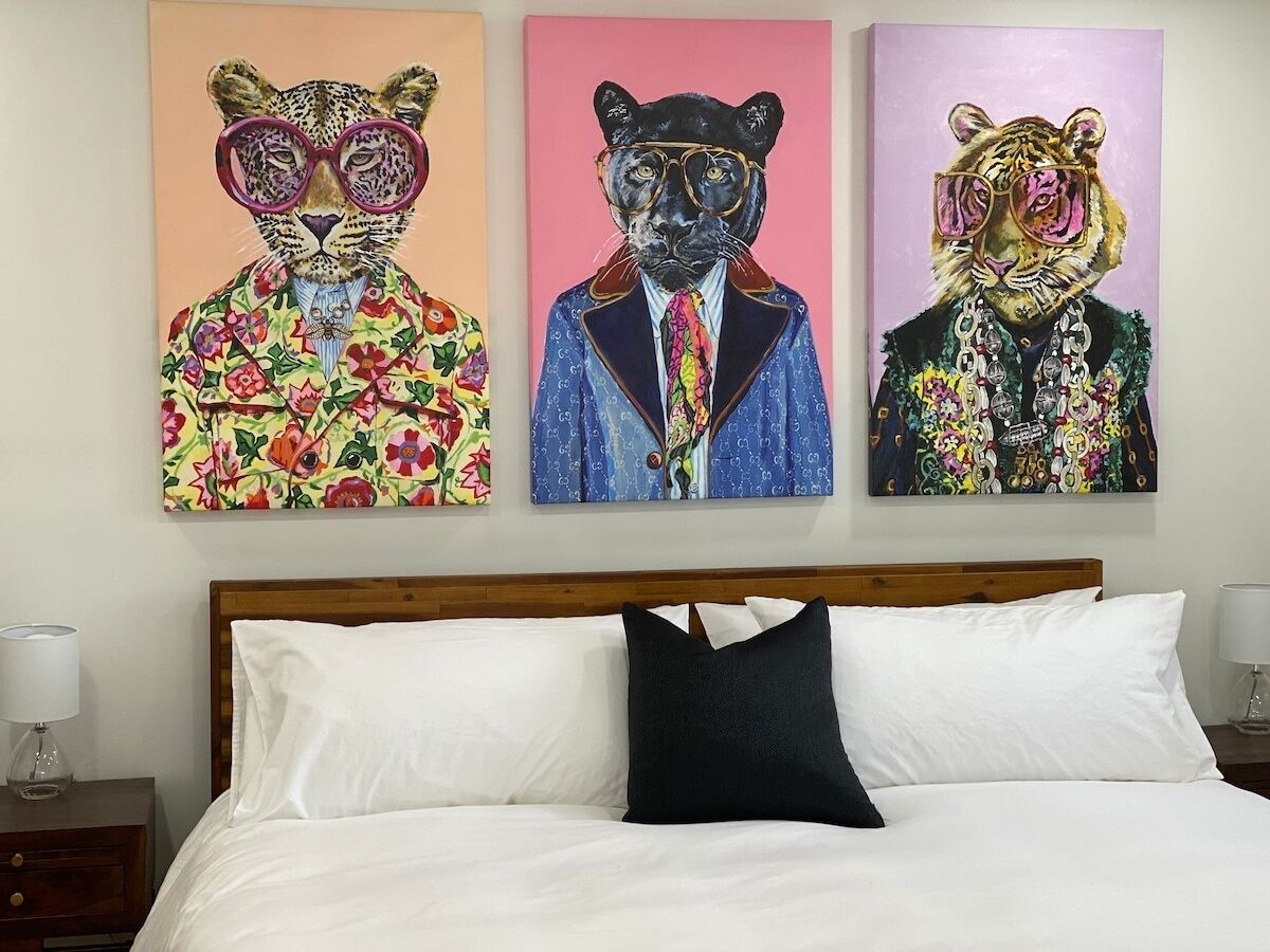 4 soverom, allergitestet sengetøy og strykejern/-brett