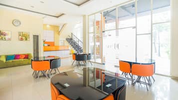 Zona de estar del vestíbulo