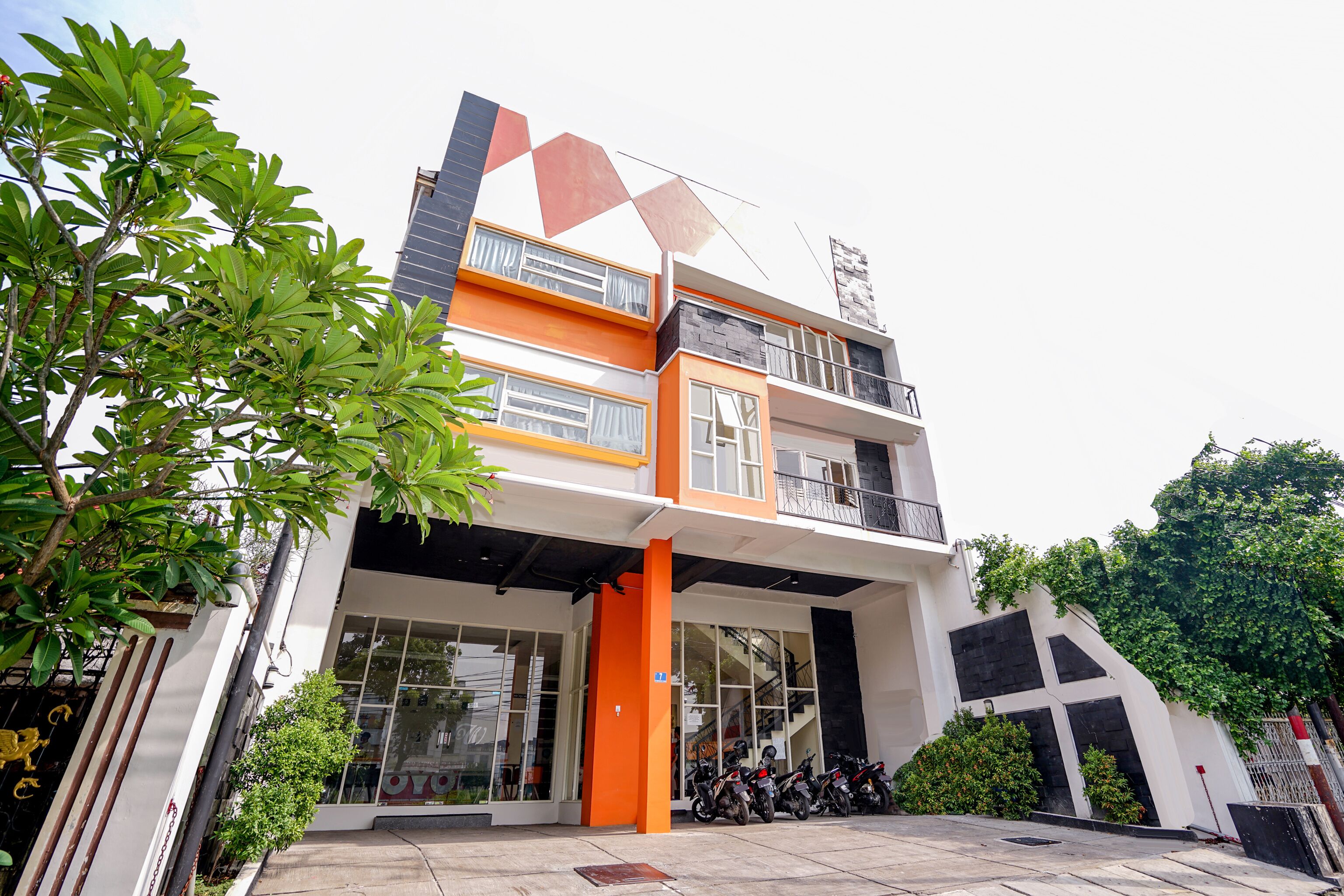 Fachada del alojamiento