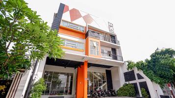 Fachada del alojamiento