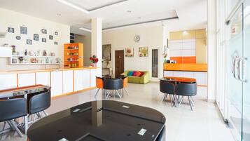 Zona de estar del vestíbulo