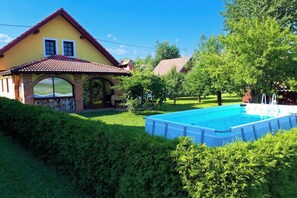 Seasonal outdoor pool