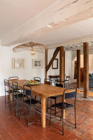 Dining - Longere et dependances dans le Perche (COUETRON AU PERCHE)