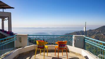 Uitzicht vanuit accommodatie