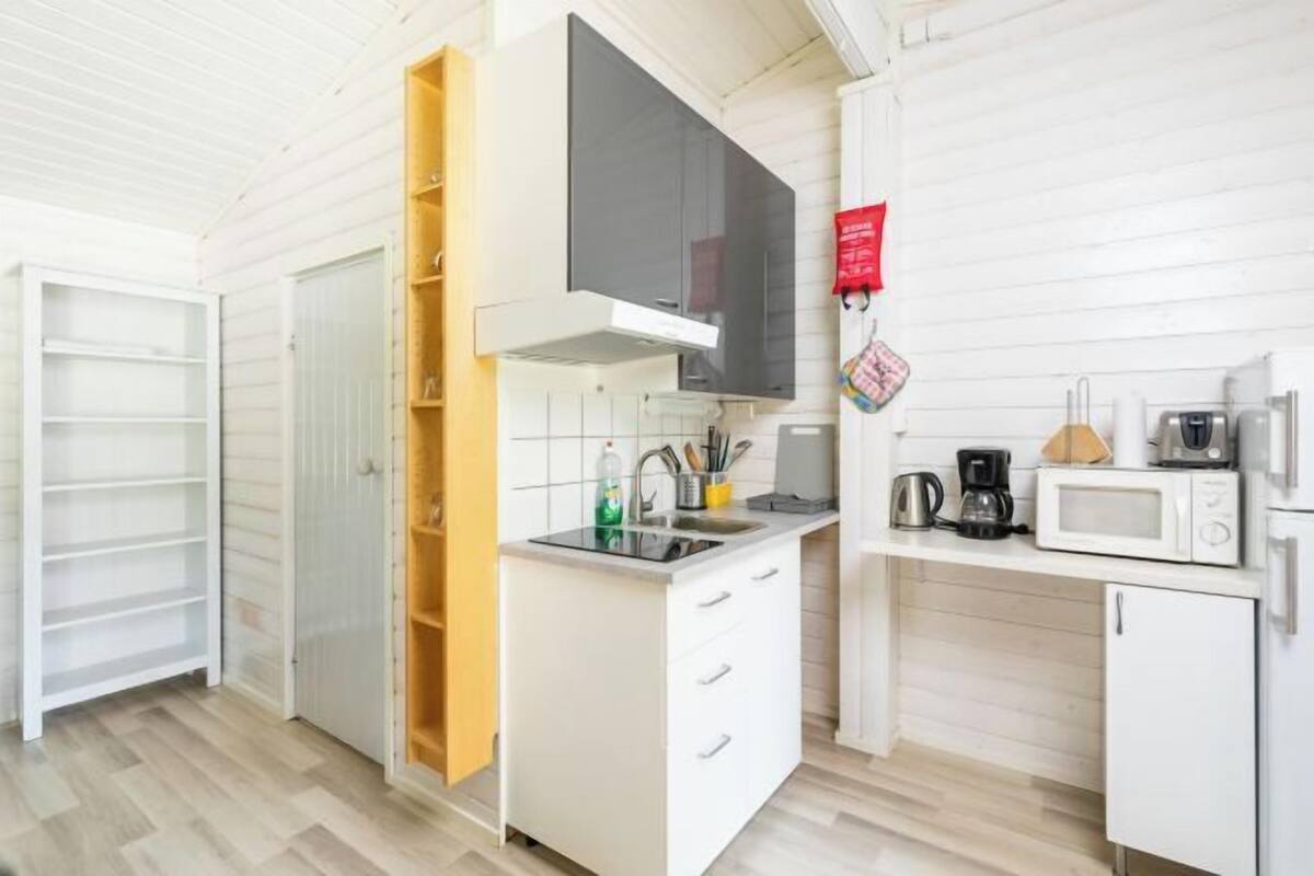 Cocina privada | Microondas y periquera