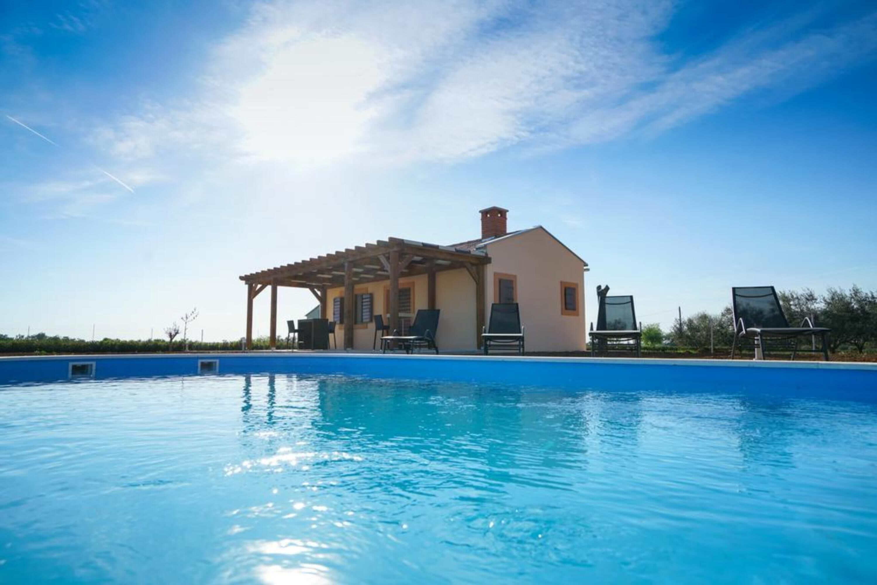 家庭別墅, 3 間臥室, 2 間浴室 (Secluded Pool Villa Sofija near Zadar) | 游泳池 | 季節性室外游泳池