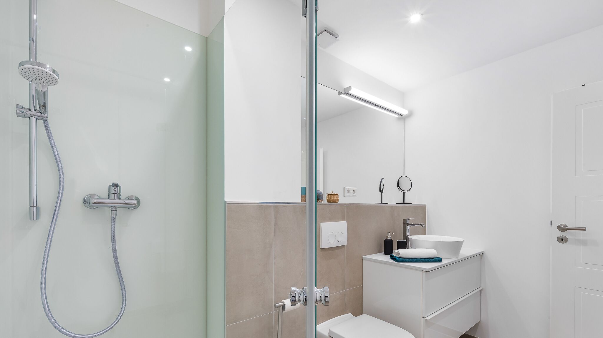 シャワー、ヘアドライヤー